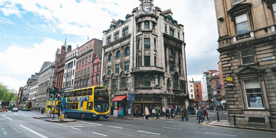buses en Dublín